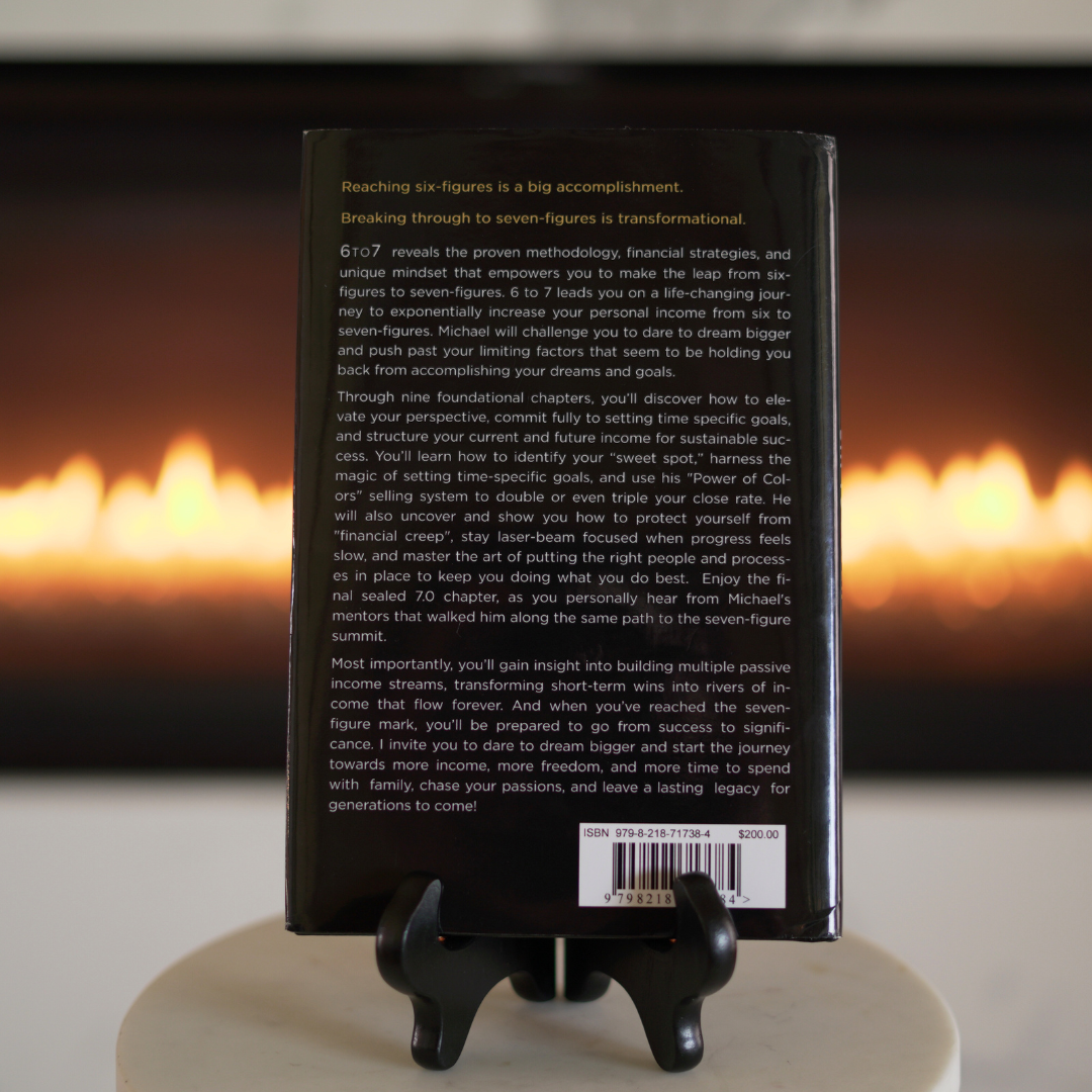 Six to Seven Black Edition with Easel